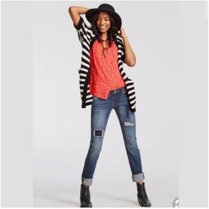 Cabi Pintuck Sleeveless Floral Blouse Tank Medium #5350